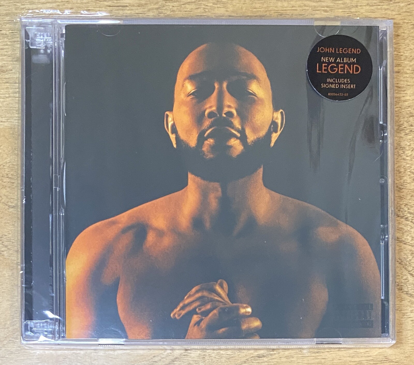 SIGNED John Legend “Legend” (CD, 2022) Exclusive Autographed Art Card Limited