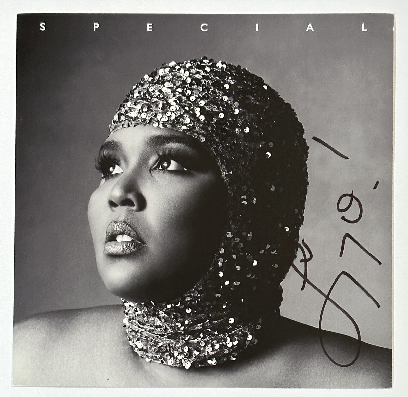 Lizzo SIGNED AUTOGRAPHED Special CD Cover Art Card Purchased From Official UK #1
