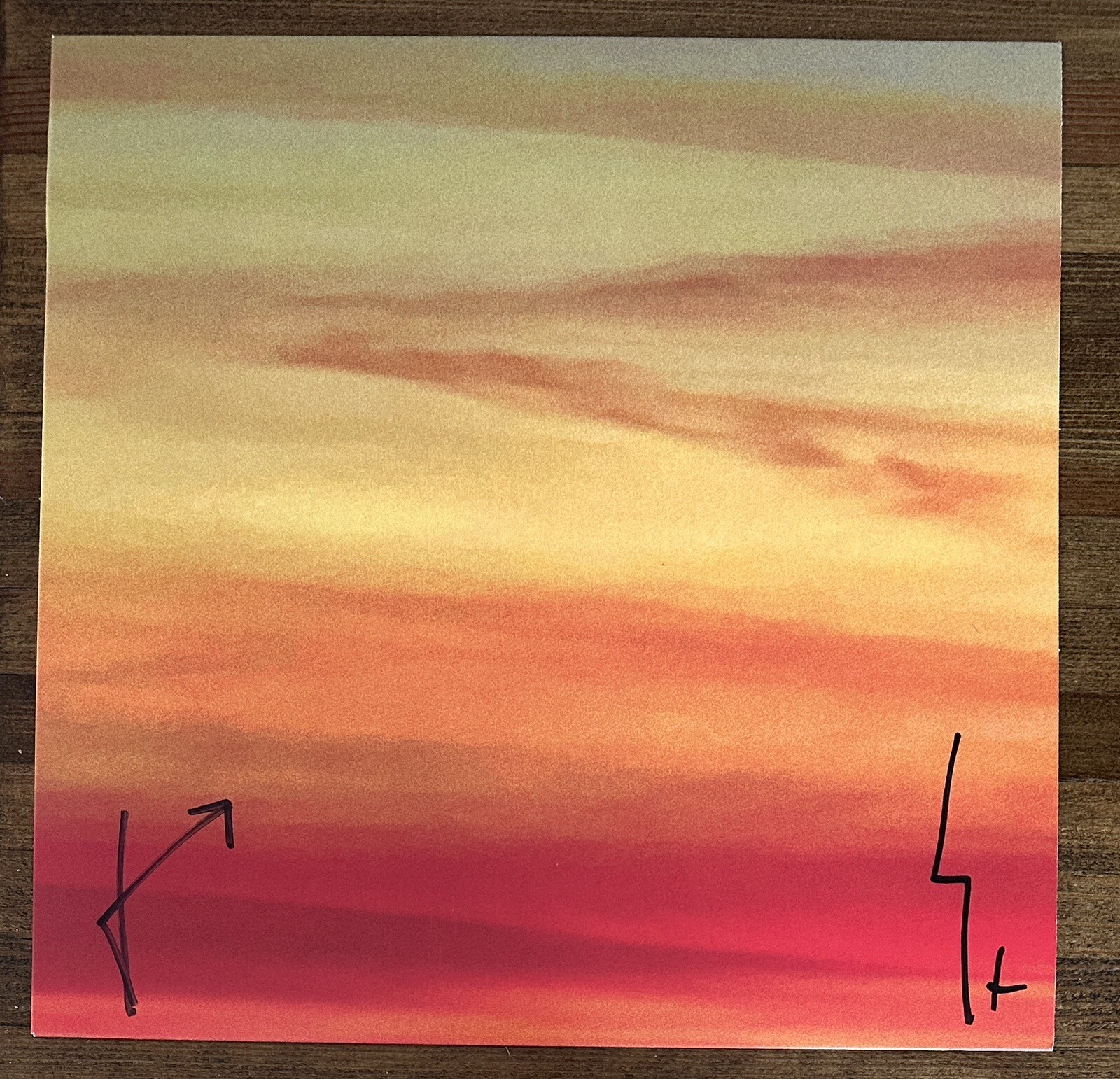 30 SECONDS TO MARS ITS THE END WORLD BEAUTIFUL DAY SIGNED AUTOGRAPH VINYL LP #1 COLLECTIBLE MEMORABILIA