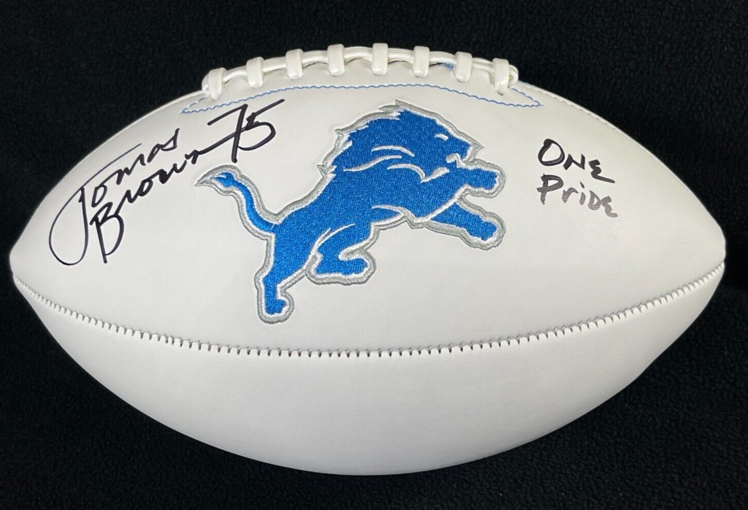 Lomas Brown Signed & Inscribed 