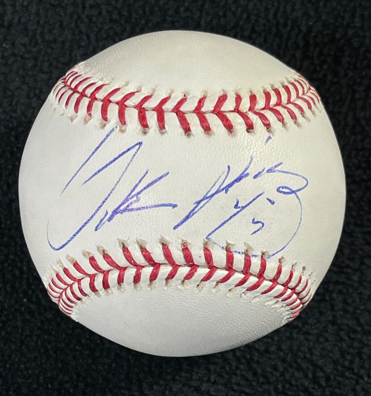 Odalis Perez Signed Los Angeles Dodgers OML Baseball Beckett COA
