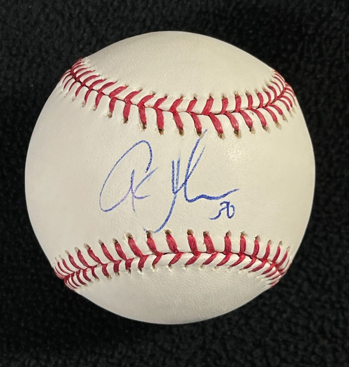 Aaron Sele Signed Boston Red Sox OML Baseball Beckett COA
