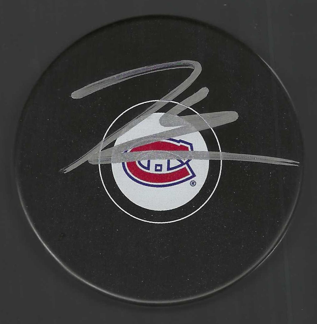 Tanner Pearson Signed Montreal Canadiens Puck