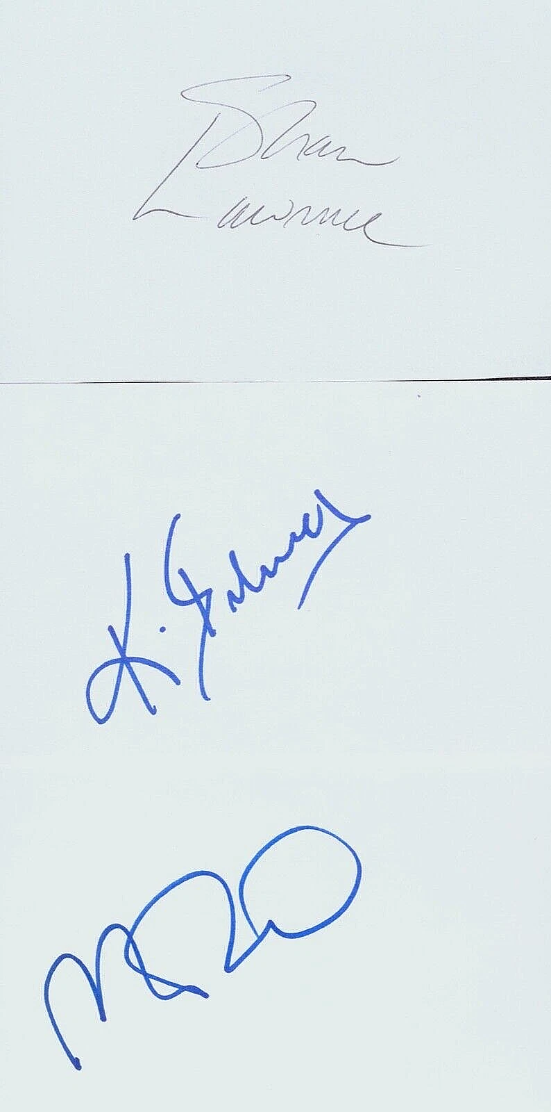 NYPD BLUE DELANEY FRANZ SMITS CLAPP +7 Signed Autograph Index Cards JSA LOA
