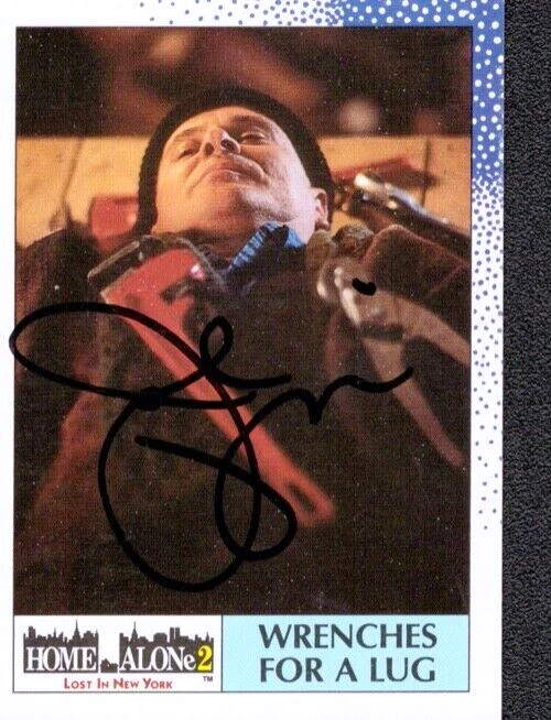JOE PESCI Signed Autograph Trading Card Home Alone 2 JSA LOA
