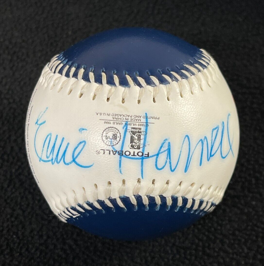 Ernie Harwell Signed Detroit Tigers Tiger Stadium Commemorative Baseball JSA COA
