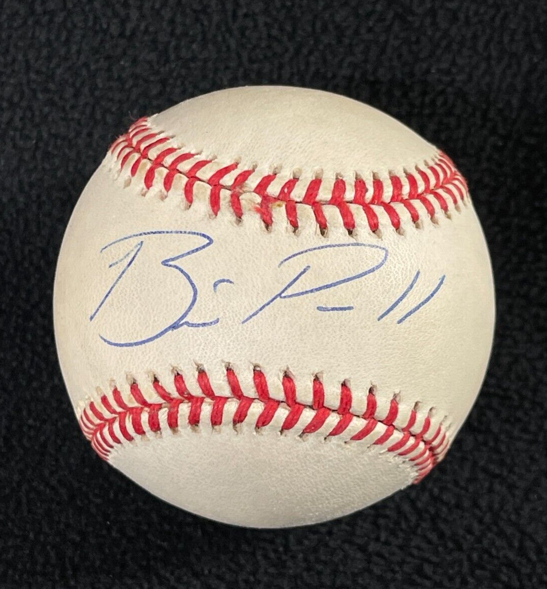 Brian Powell Signed Detroit Tigers OAL Baseball Beckett COA
