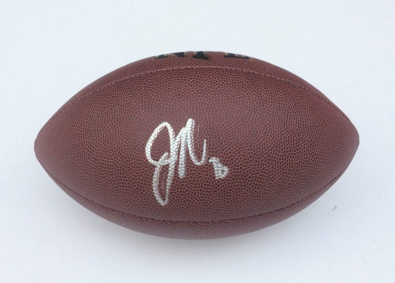 ATLANTA FALCONS #70 JAKE MATTHEWS SIGNED AUTOGRAPHED NFL FOOTBALL COA!
 COLLECTIBLE MEMORABILIA