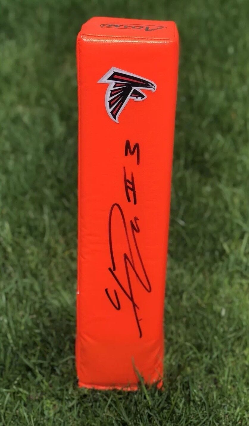 Atlanta Falcons CALVIN RIDLEY Signed Autographed Football Pylon COA! DIRTYBIRDS
Opens in a new window or tab
