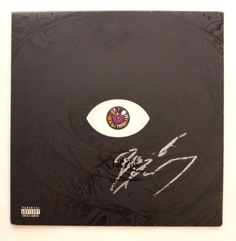 BAD BUNNY SIGNED AUTOGRAPH ALBUM VINYL RECORD – X 100PRE GLOBAL SUPERSTAR W/ JSA
 COLLECTIBLE MEMORABILIA