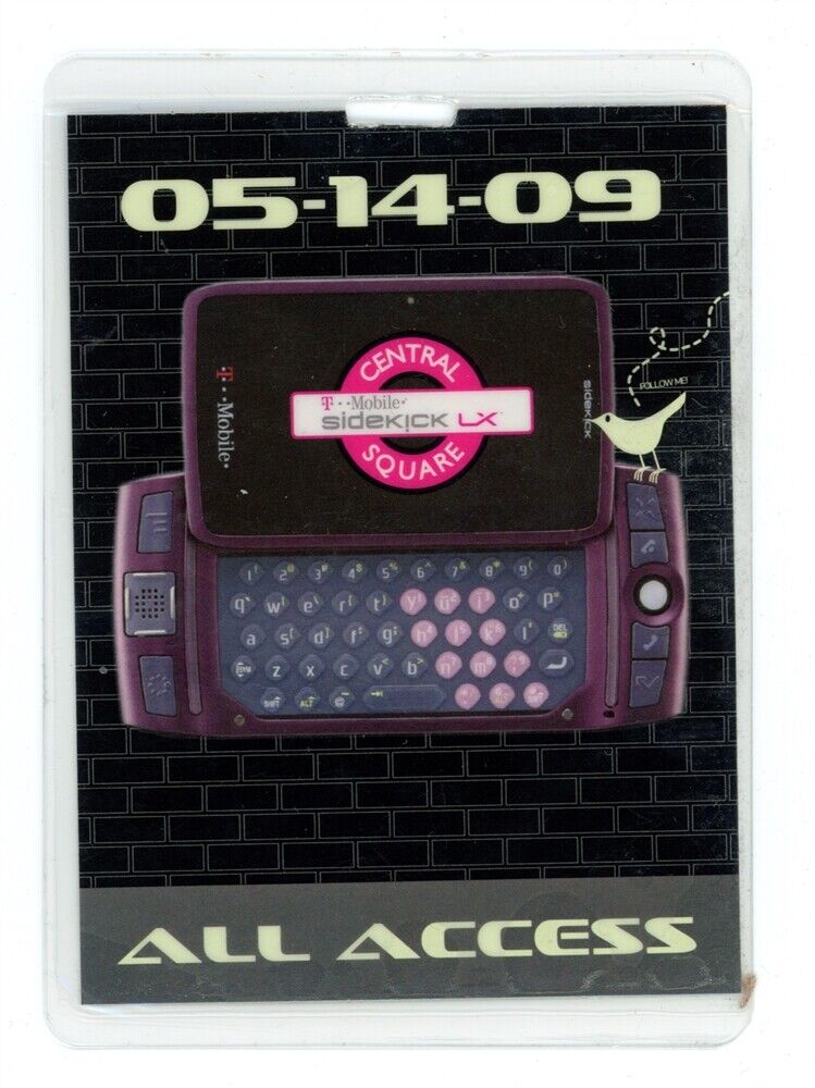 Blink 182 REUNION SHOW Angels and Airwaves Tom Delonge Laminated Pass