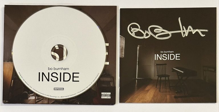 BO BURNHAM INSIDE THE SONGS SIGNED CD COVER PSA DNA CERTIFIED COA AUTOGRAPHED COLLECTIBLE MEMORABILIA