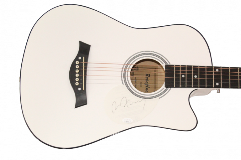 BRIAN FERRY ROXY MUSIC SIGNED AUTOGRAPH ACOUSTIC GUITAR – GLAM ROCK ICON JSA COA
 COLLECTIBLE MEMORABILIA