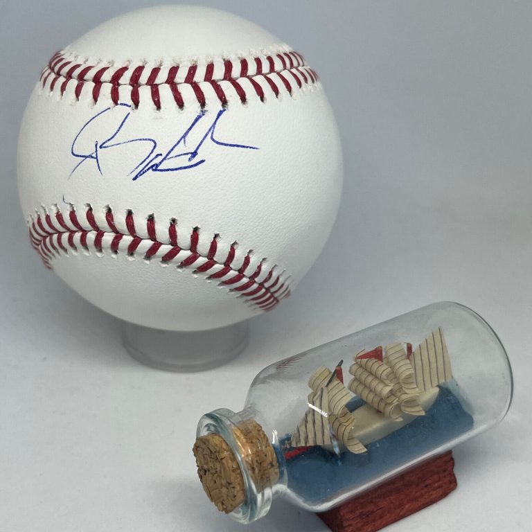 BUBBA WALLACE SIGNED RAWLINGS OML BASEBALL JSA COA NASCAR RACING AUTO A2939 COLLECTIBLE MEMORABILIA