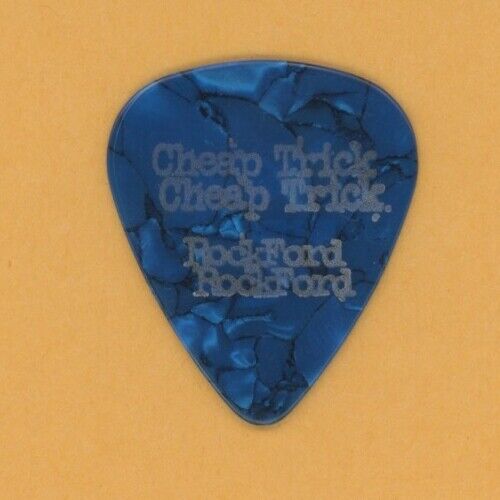 CHEAP TRICK 2006 ROCKFORD CONCERT TOUR RICK NIELSEN COLLECTIBLE BAND GUITAR PICK
 COLLECTIBLE MEMORABILIA