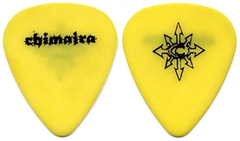 CHIMAIRA ROB ARNOLD AUTHENTIC 2003 THE IMPOSSIBILITY OF REASON TOUR GUITAR PICK COLLECTIBLE MEMORABILIA