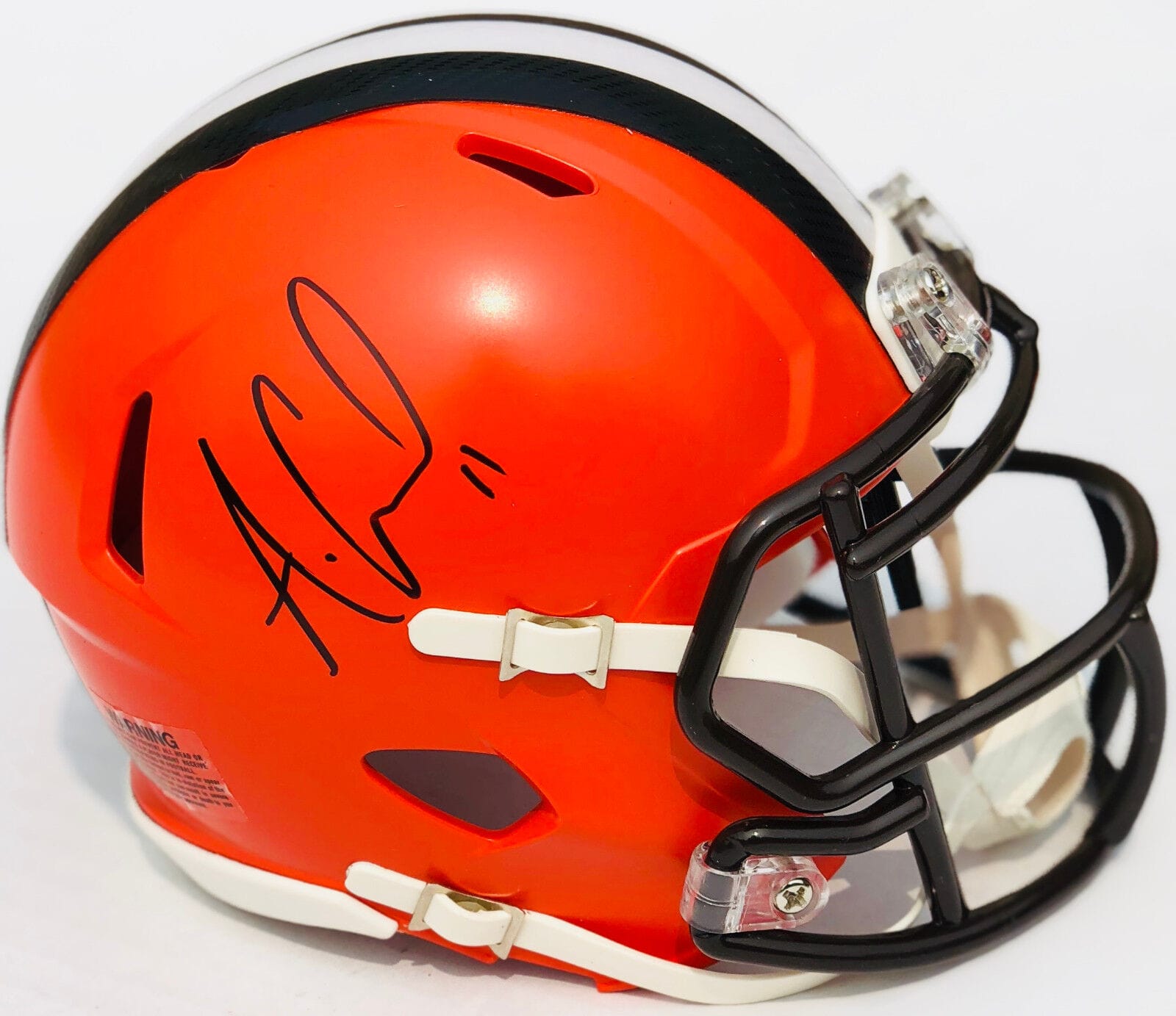 Cleveland Brown #11 ANTONIO CALLAWAY Signed Autographed Mini Football Helmet COA
Opens in a new window or tab