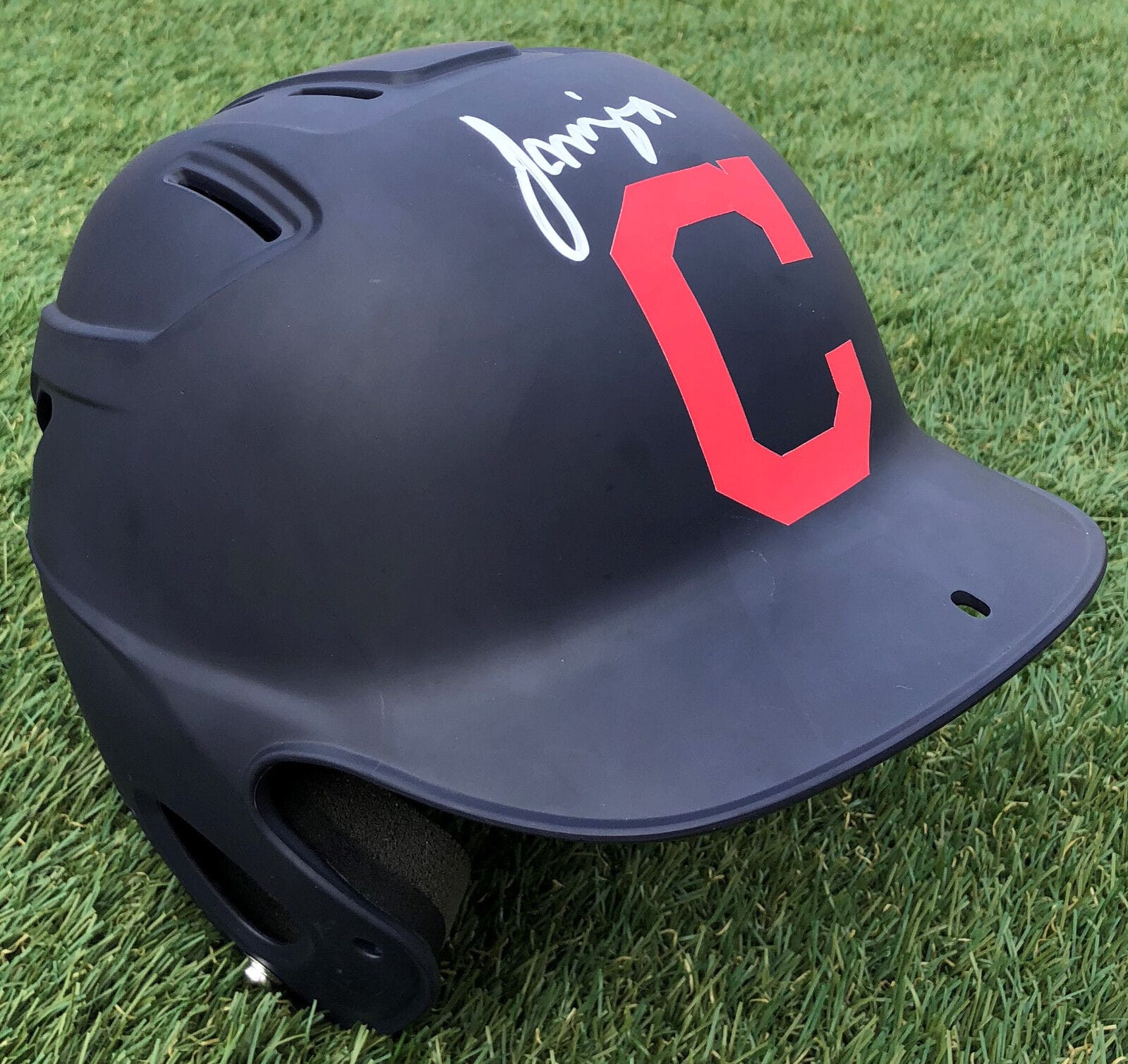 Cleveland Indians FRANCISCO MEJIA Signed Autographed Baseball Batting Helmet COA
Opens in a new window or tab