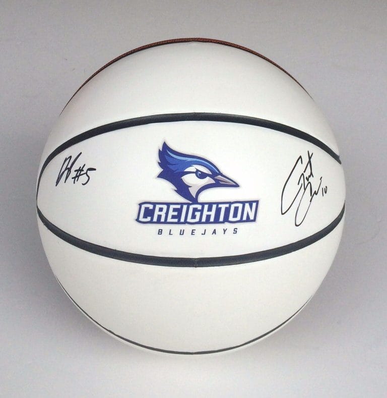 CREIGHTON GRANT GIBBS & DEVIN BROOKS SIGNED AUTOGRAPHED BASKETBALL COA!
 COLLECTIBLE MEMORABILIA