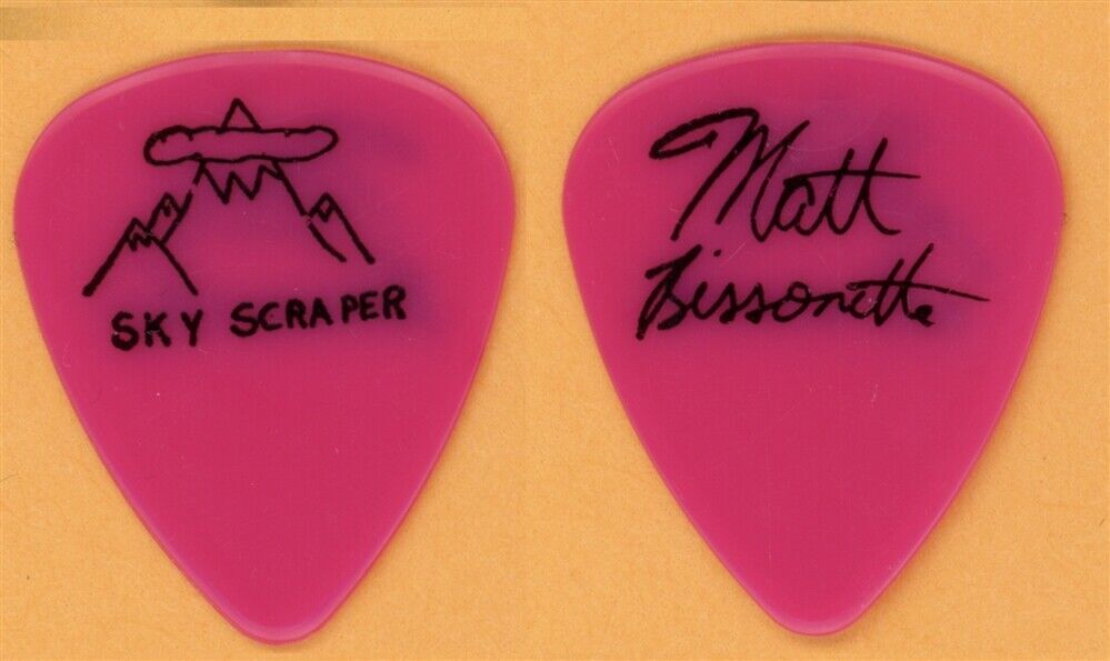 David Lee Roth Matt Bissonette Vintage Guitar Pick - 1986 Skyscraper ...