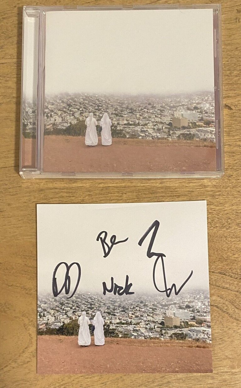 DEATH CAB FOR CUTIE | ASPHALT MEADOWS CD WITH SIGNED ART CARD AUTOGRAPH #3 COLLECTIBLE MEMORABILIA