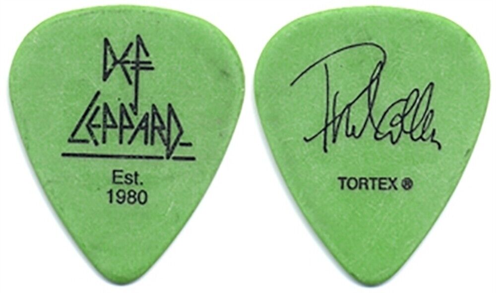 Def Leppard 2006 Yeah! tour signature Est. 1980 Phil Collen stage ...