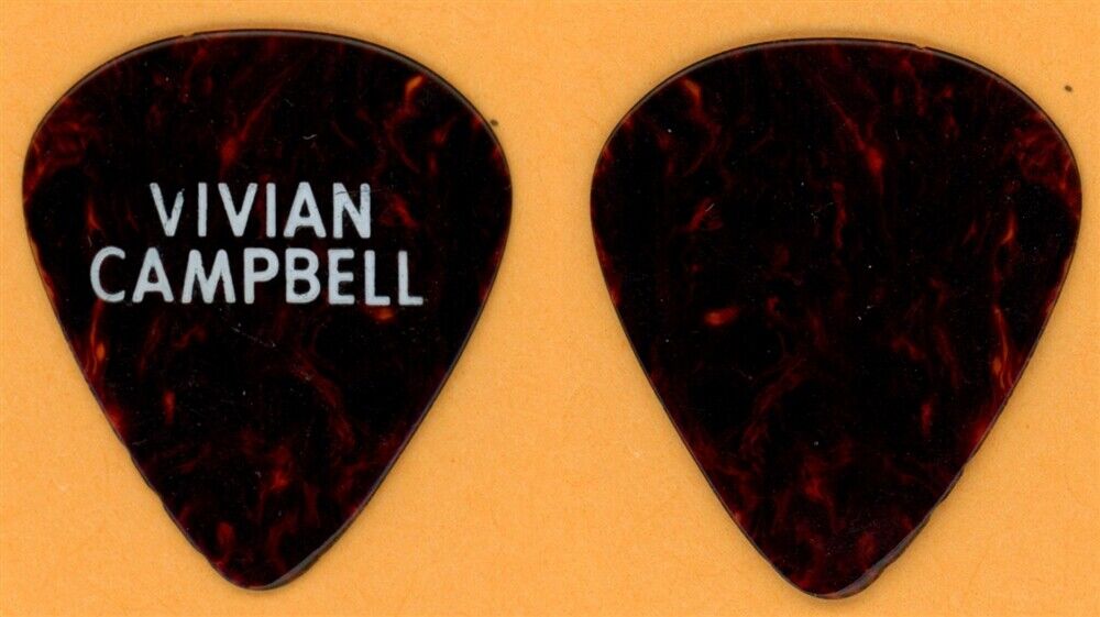 DIO Vivian Campbell Def Leppard Vintage Guitar Pick - 1983 Holy Diver ...