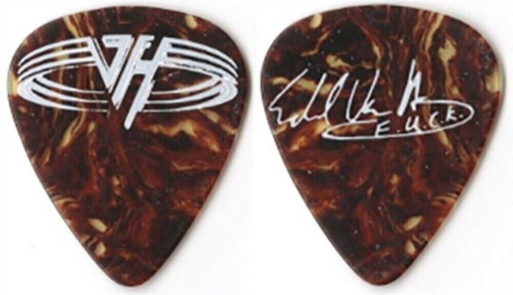 Eddie Van Halen 1991 For Unlawful Carnal Knowledge tour signature ...