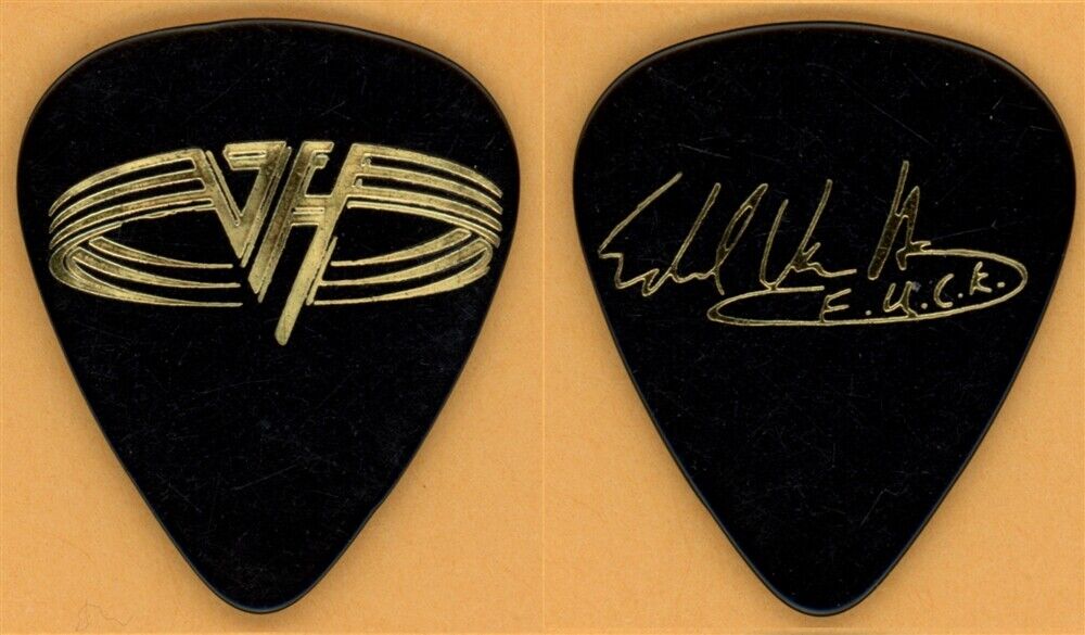 Eddie Van Halen EVH Vintage Guitar Pick - 1991 Unlawful Carnal ...