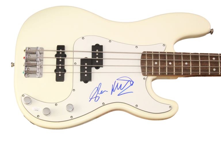 GLEN MATLOCK SEX PISTOLS SIGNED AUTOGRAPH FENDER ELECTRIC BASS GUITAR JSA COA COLLECTIBLE MEMORABILIA