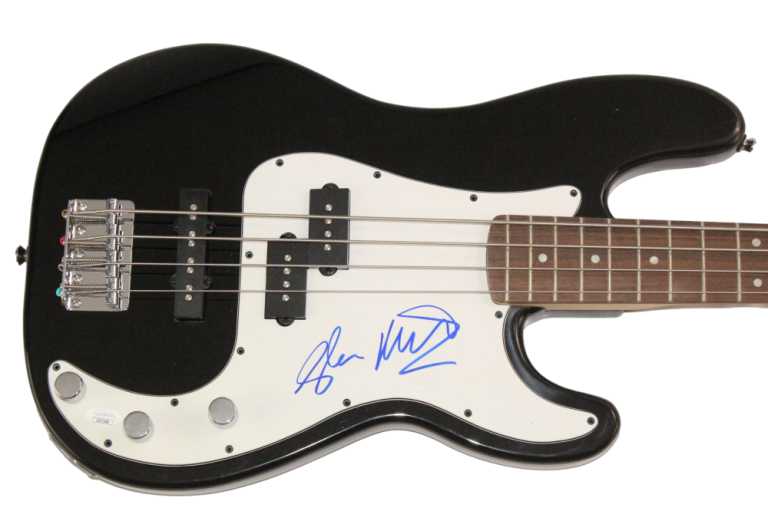 GLEN MATLOCK SEX PISTOLS SIGNED AUTOGRAPH FENDER ELECTRIC BASS GUITAR W/ JSA COA COLLECTIBLE MEMORABILIA