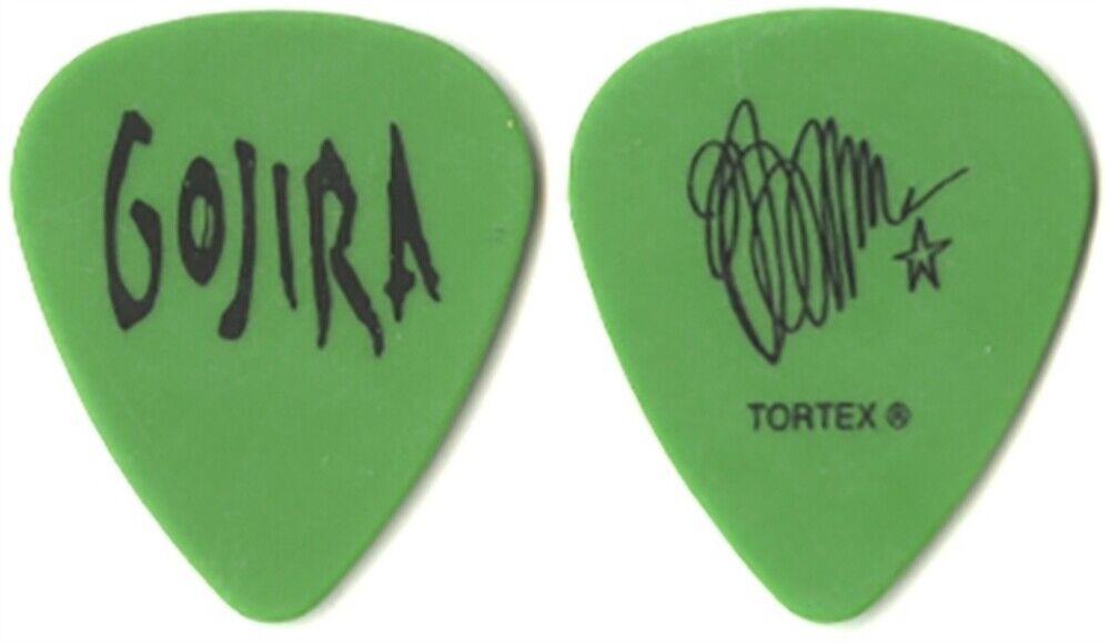 Gojira 2012 L'Enfant Sauvage concert tour Joe Duplantier signature ...