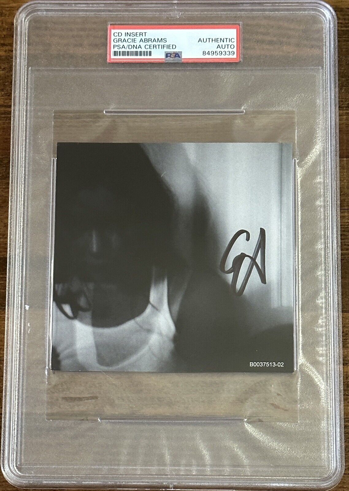 Gracie Abrams Signed Good Riddance CD Cover Autograph PSA DNA Taylor ...