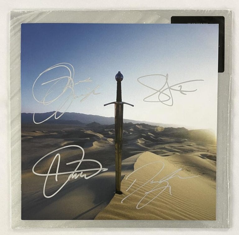GRETA VAN FLEET BAND X4 SIGNED AUTOGRAPH 12×12 STARCATCHER ALBUM BOOKLET JSA COA COLLECTIBLE MEMORABILIA