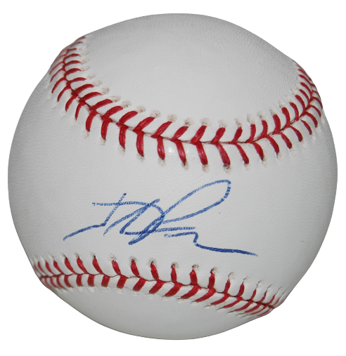 HUNTER PENCE SIGNED (PHILADELPHIA PHILLIES) OML BASEBALL BECKETT BAS AD27357
 COLLECTIBLE MEMORABILIA