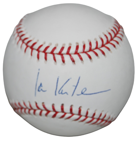 IAN KINSLER SIGNED (TEXAS RANGERS) OML MAJOR LEAGUE BASEBALL BECKETT AD27359
 COLLECTIBLE MEMORABILIA