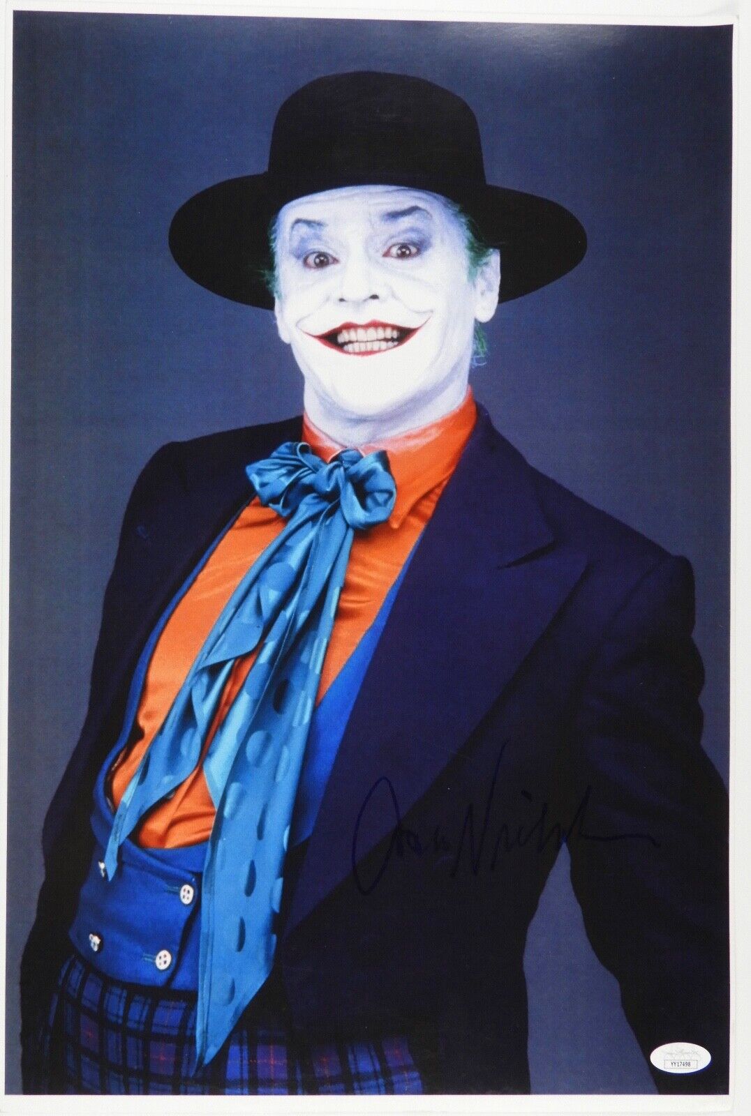 Jack Nicholson Batman The Joker JSA Autograph Signed 11 x 17 Photo ...