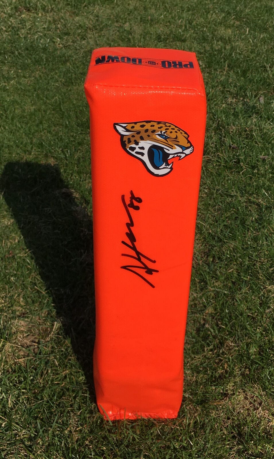 Jacksonville Jags #88 ALLEN HURNS Signed Autographed Official Football Pylon COA
Opens in a new window or tab