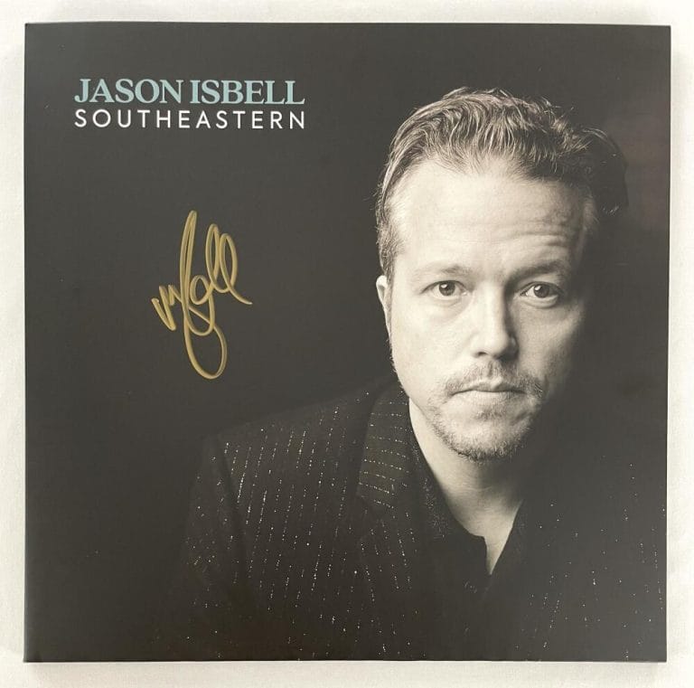 JASON ISBELL 400 UNIT SIGNED AUTOGRAPH ALBUM VINYL RECORD SOUTHEASTERN W/ JSA COLLECTIBLE MEMORABILIA