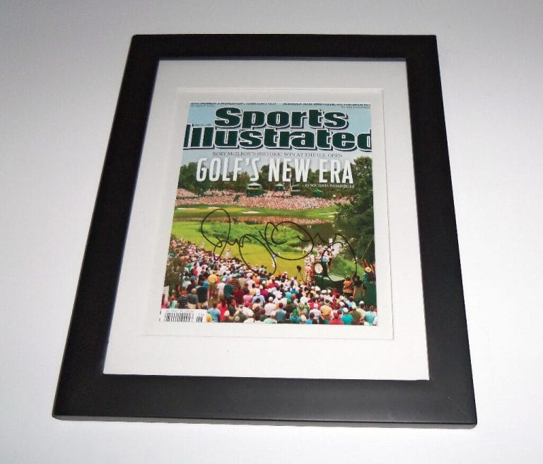 JSA 2011 US OPEN RORY MCILROY SIGNED AUTOGRAPHED SPORTS ILLUSTRATED PROOF
 COLLECTIBLE MEMORABILIA