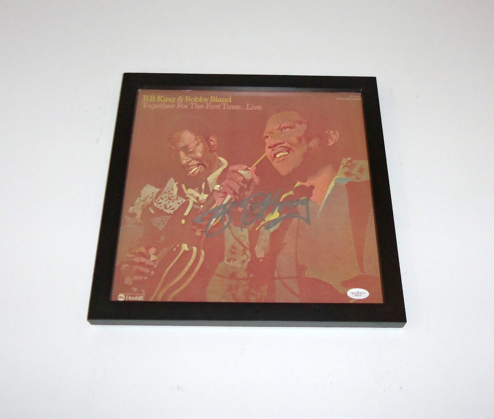JSA Bobby Bland BB KING Signed Autographed FRAMED LP Record Album! B B
