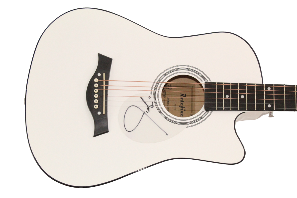Justin Timberlake NSYNC Signed Autograph Acoustic Guitar - Justified w/ JSA COA
