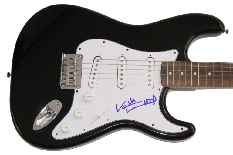 KEITH RICHARDS ROLLING STONES SIGNED AUTOGRAPH BLACK FENDER ELECTRIC GUITAR JSA COLLECTIBLE MEMORABILIA