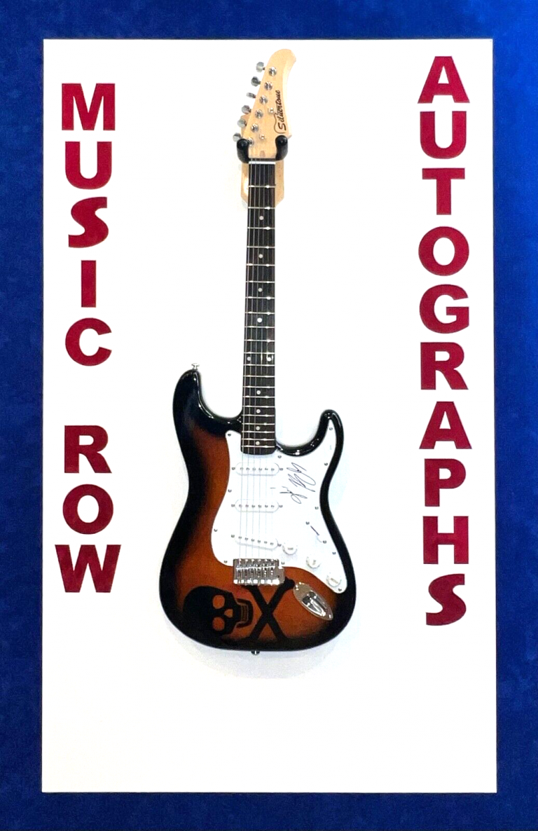 KENNY CHESNEY SIGNED AUTOGRAPHED ELECTRIC GUITAR JSA COA
 COLLECTIBLE MEMORABILIA