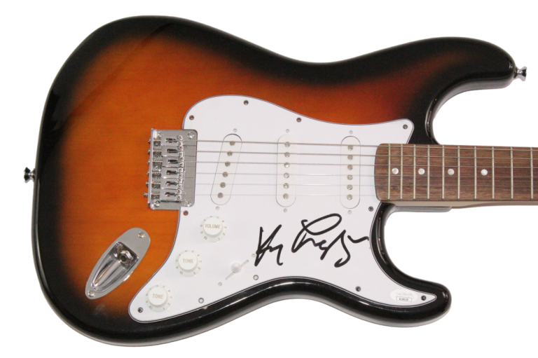 KENNY LOGGINS SIGNED AUTOGRAPH FENDER ELECTRIC GUITAR – LOGGINS AND MESSINA JSA COLLECTIBLE MEMORABILIA