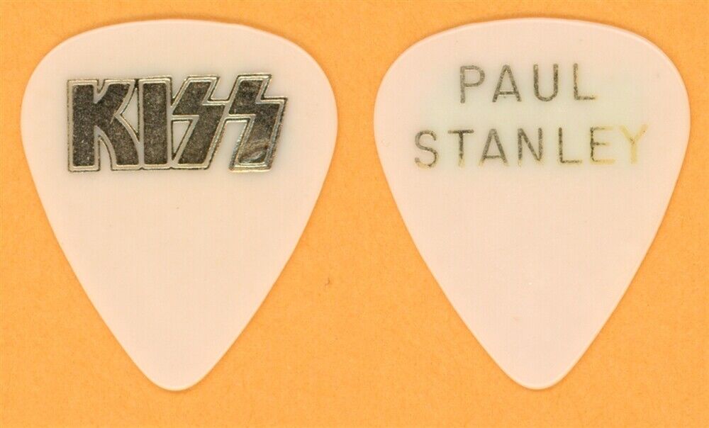 Kiss Paul Stanley Vintage Guitar Pick - 1984 Animalize | Autographia