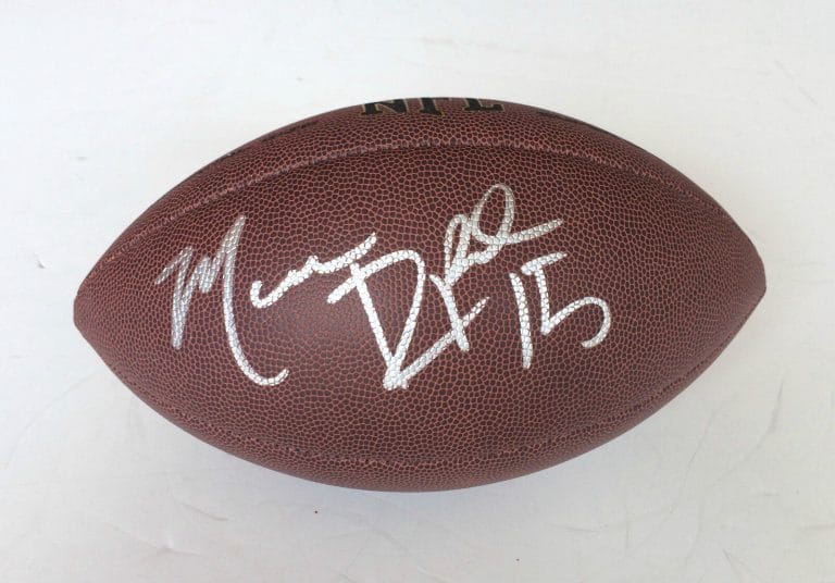 LSU TIGERS #15 MALACHI DUPRE SIGNED AUTOGRAPHED FOOTBALL COA! PROOF!
 COLLECTIBLE MEMORABILIA