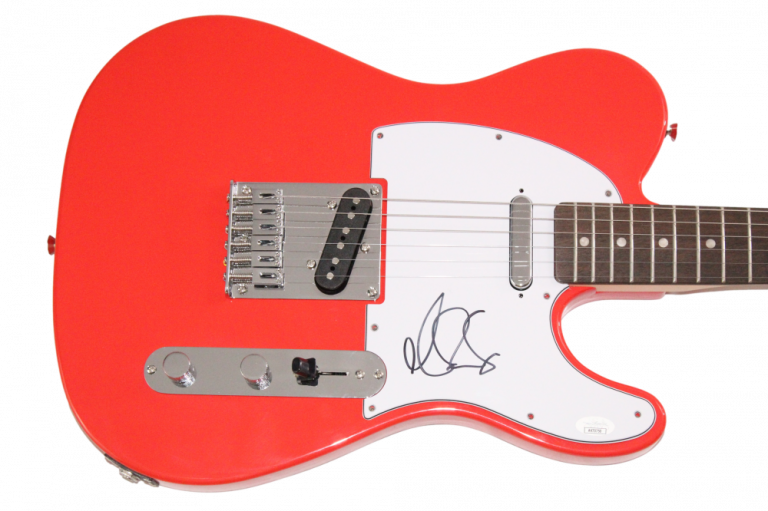 MARC ROBERGE O.A.R. OAR SIGNED AUTOGRAPH RED FENDER TELECASTER GUITAR W/ JSA COA
 COLLECTIBLE MEMORABILIA