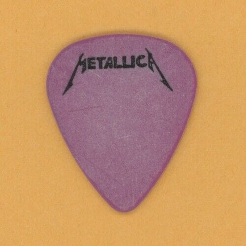 Metallica James Hetfield Vintage Guitar Pick - 1986 Master of Puppets ...