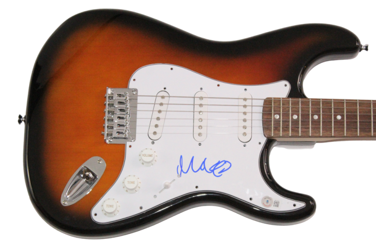MIKE D DIAMOND SIGNED AUTOGRAPH FENDER ELECTRIC GUITAR BEASTIE BOYS BECKETT COA COLLECTIBLE MEMORABILIA